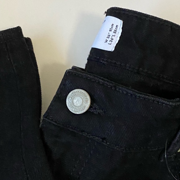 NWT ASOS DESIGN Baggy Carpenter Jeans in Washed Black - Picture 4 of 9